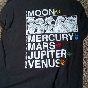 Salor moon anime t-shirt